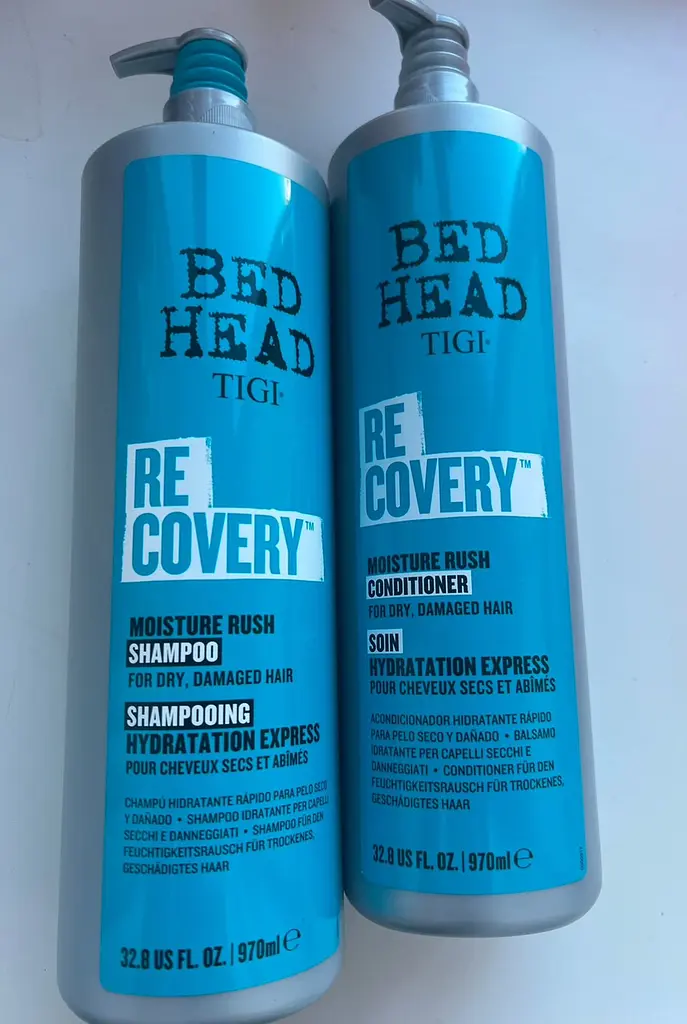 Набір шампунь і кондиціонер для сухого і пошкодженого волосся TIGI Bed Head Urban Antidotes Recovery по 970 мл - фото 4