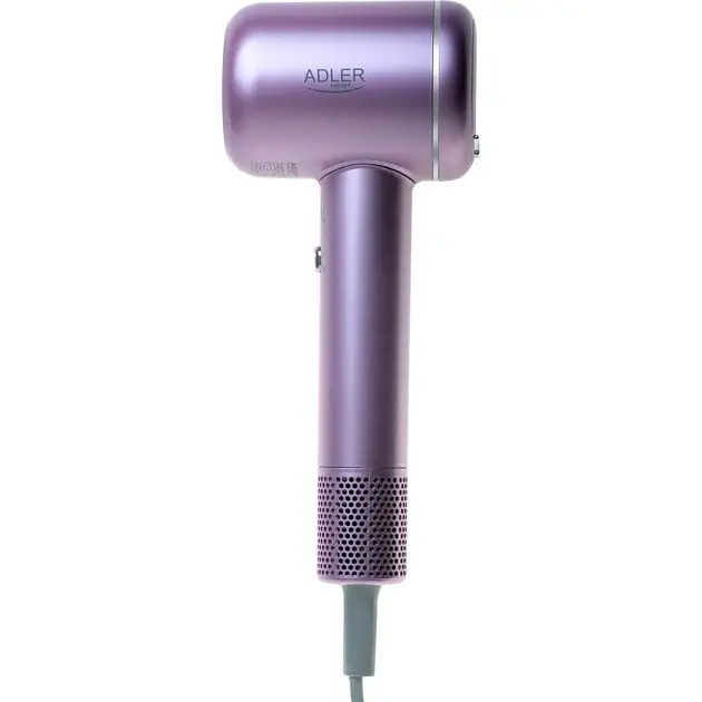Фен з іонізацією Adler AD 2270, 1600 Вт концентратор дифузор 3 режими обдування 3 температурні режими 1 шт. фіолетовий (33705-IS) - фото 5