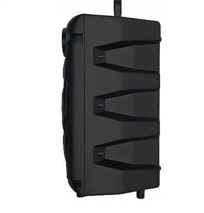 Акустична система Goldteller GT-6020 валіза з караоке 1800 mAh 30W Black (3_00447) - фото 4