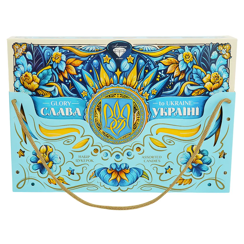 Набір цукерок Аметист Плюс Слава Україні! 500 г - фото 4