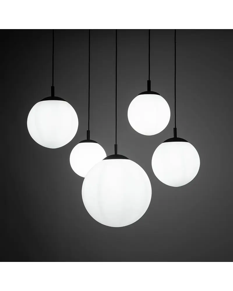 Підвісний світильник TK Lighting 4791 Esme E27 5x15W IP20 Bk - фото 3