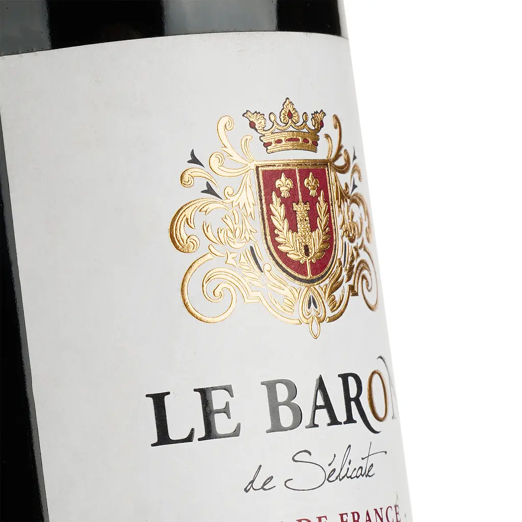Вино Cedev Selection Chateau Le Baron, червоне, сухе, 0,75 л - фото 3