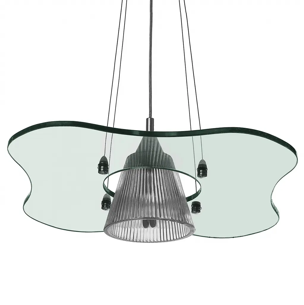 Люстра подвесная Brille для кухни E27 60W PN (BR01025S/1) - фото 4