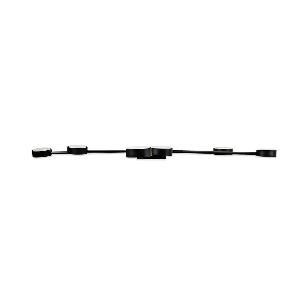 Світильник стельовий люстра ETRON Radiant GX53 8x15Вт чорний 1-EFP-2224 - фото 5