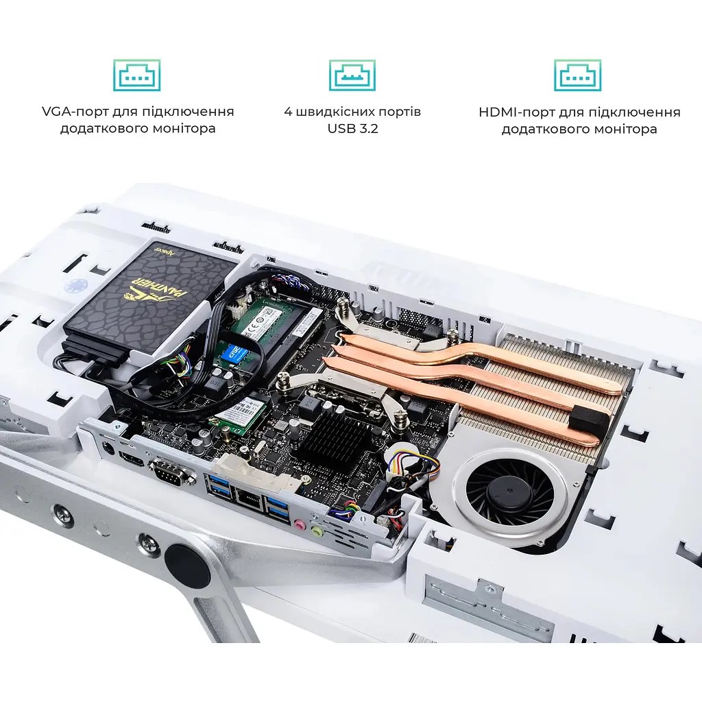 Моноблок Artline 21.5` Business F27 White (F27v15w) [178250] - фото 8