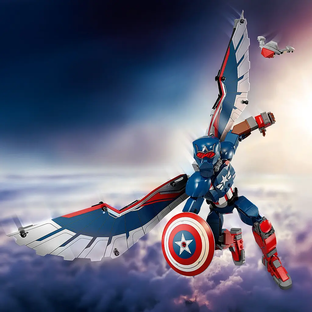 Конструктор LEGO Marvel Фігурка Нового Капітана Америка для складання, 359 деталей (76296) - фото 8