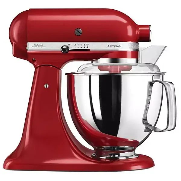 Кухонна машина KitchenAid Artisan 4,8 л 5KSM175PSEER з відкидним блоком червоний