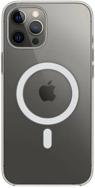 Чохол з MagSafe для Apple iPhone 12 Pro Max (Clear Case) ААА [52125] - фото 3