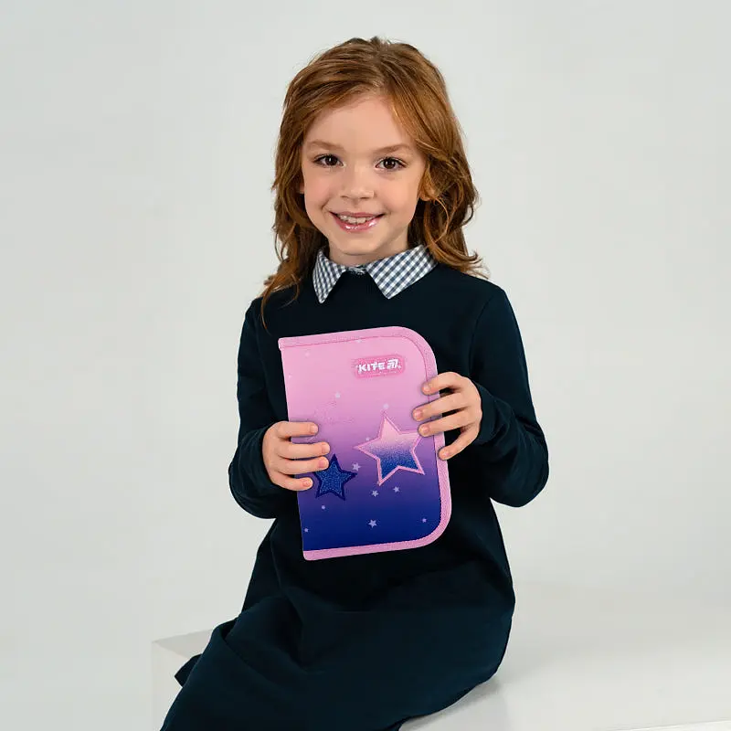 Пенал Kite Sparkling рожевий (K25-622-1) - фото 8