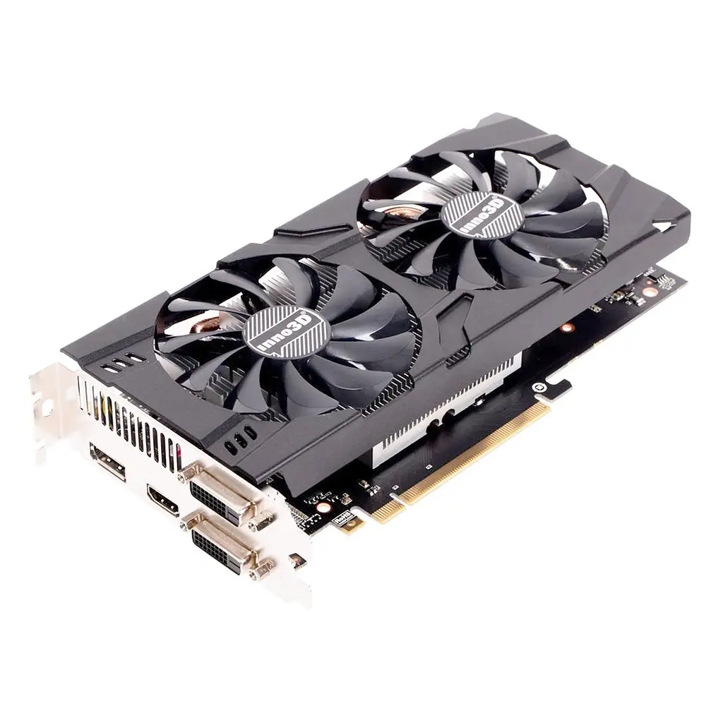 Видеокарта Inno3D GeForce GTX 1060 Twin X2 6GB (N106F-5SDN-N5GS) Б/У - фото 3