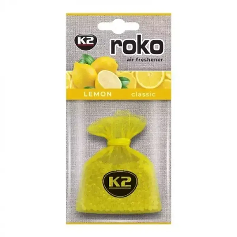 Ароматизатор для автомобіля K2 Roko Lemon 20г (V825)