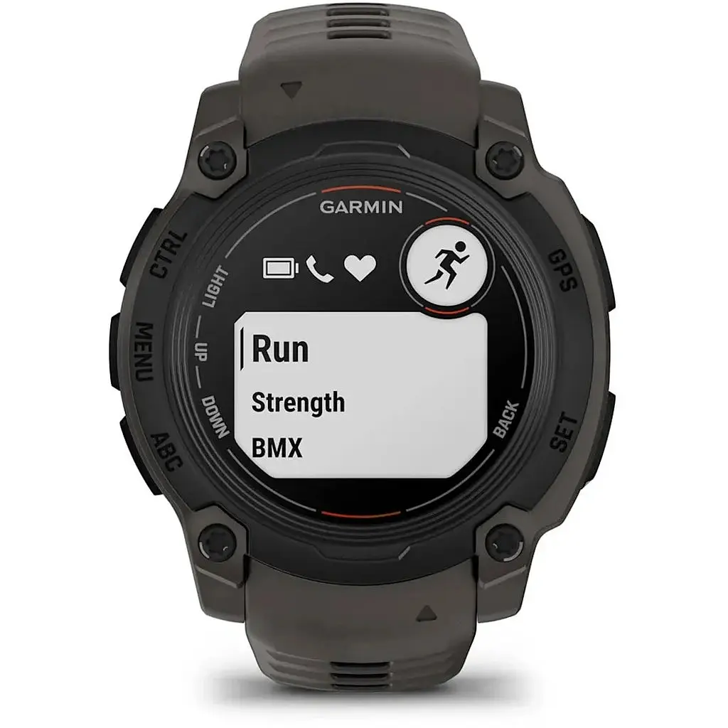 Смарт-годинник Garmin Instinct E 40 mm Black with Charcoal Silicone Band (010-02932-13) - фото 7