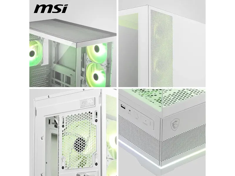 Корпус MSI MAG Pano 110R PZ White - фото 11