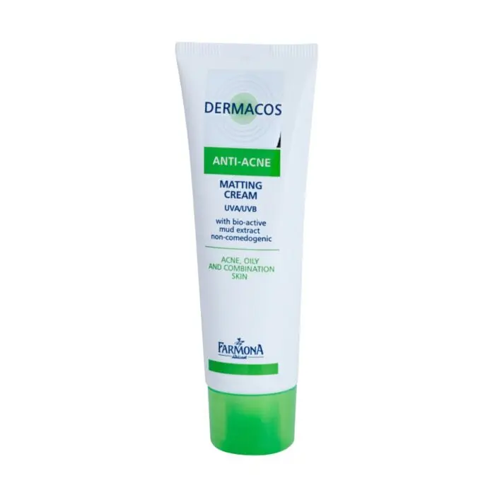 Денний матуюючий крем для обличчя UVA / UVB Farmona Dermacos Anti-Acne 50 мл - фото 2