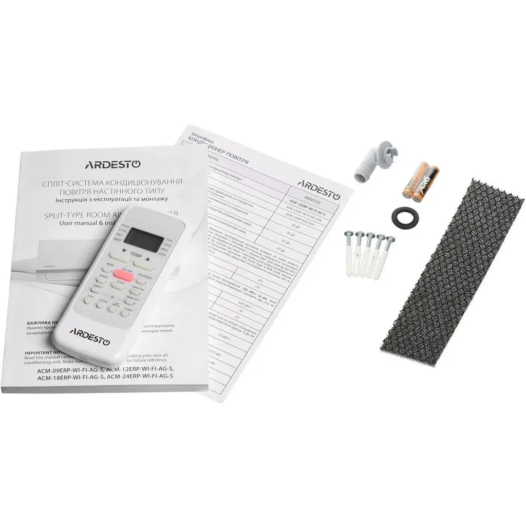 Кондиціонер Ardesto ACM-24ERP-R32-WF-AG-S - фото 9
