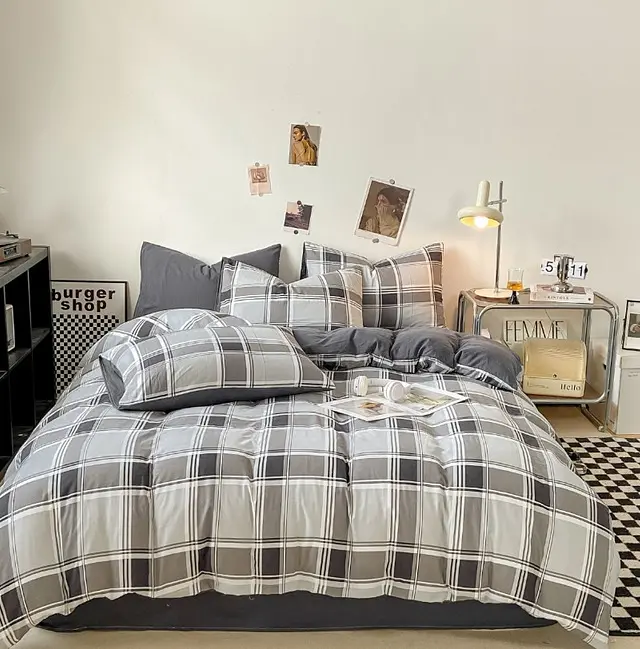 Постельное белье полуторное Dushka Home Поликотон 21173 160х215 см