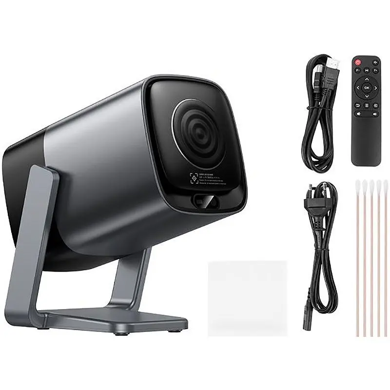 Мультимедийный проектор Hoco DT7 Grey [158017] - фото 5