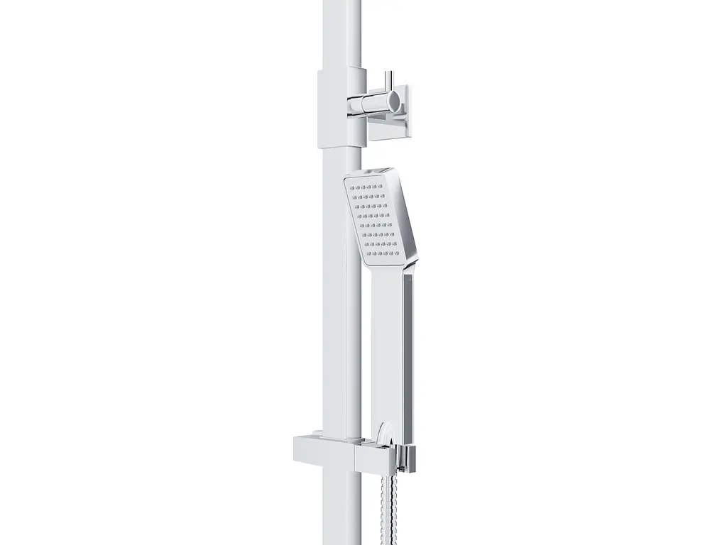 Душевая система Corsan Ango хром с изливом CMN02MCHW, Хром - фото 5