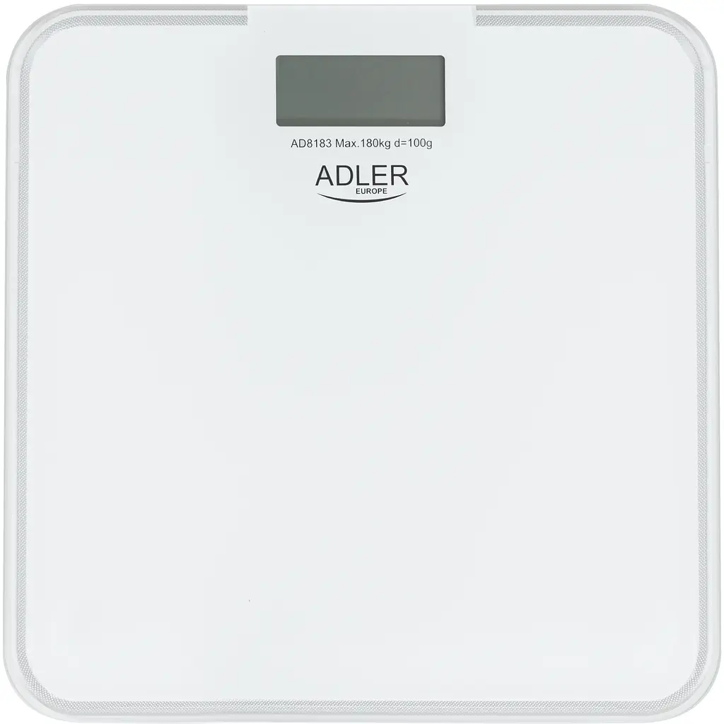 Весы напольные Adler AD 8183 white электронные/ 180кг/ 2хААА автовыключение/ синяя подсветка - фото 4