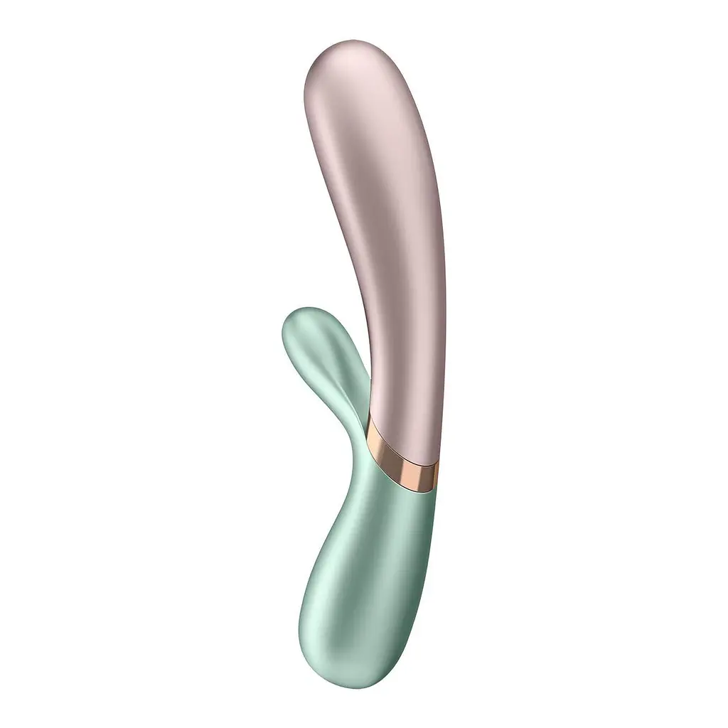 Смарт вібратор-кролик Satisfyer Hot Lover з підігрівом (Зелений) - фото 4