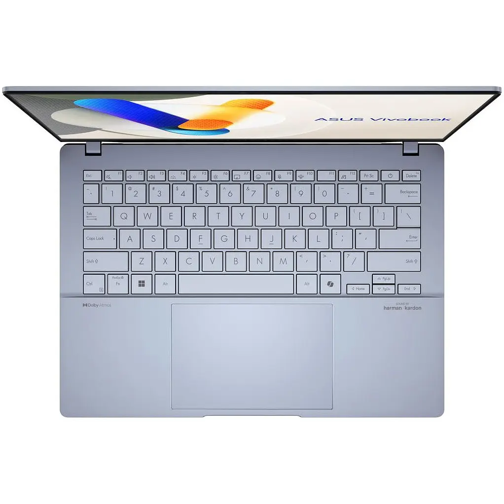 Ноутбук ASUS Vivobook S14 OLED S5406MA з процесором Intel Core Ultra 7 155H pana la 4.8GHz, 14'', WUXGA, OLED, 16GB LPDDR5X RAM, 512GB SSD, Intel Arc графікою, Windows 11 Pro, Mist - фото 9