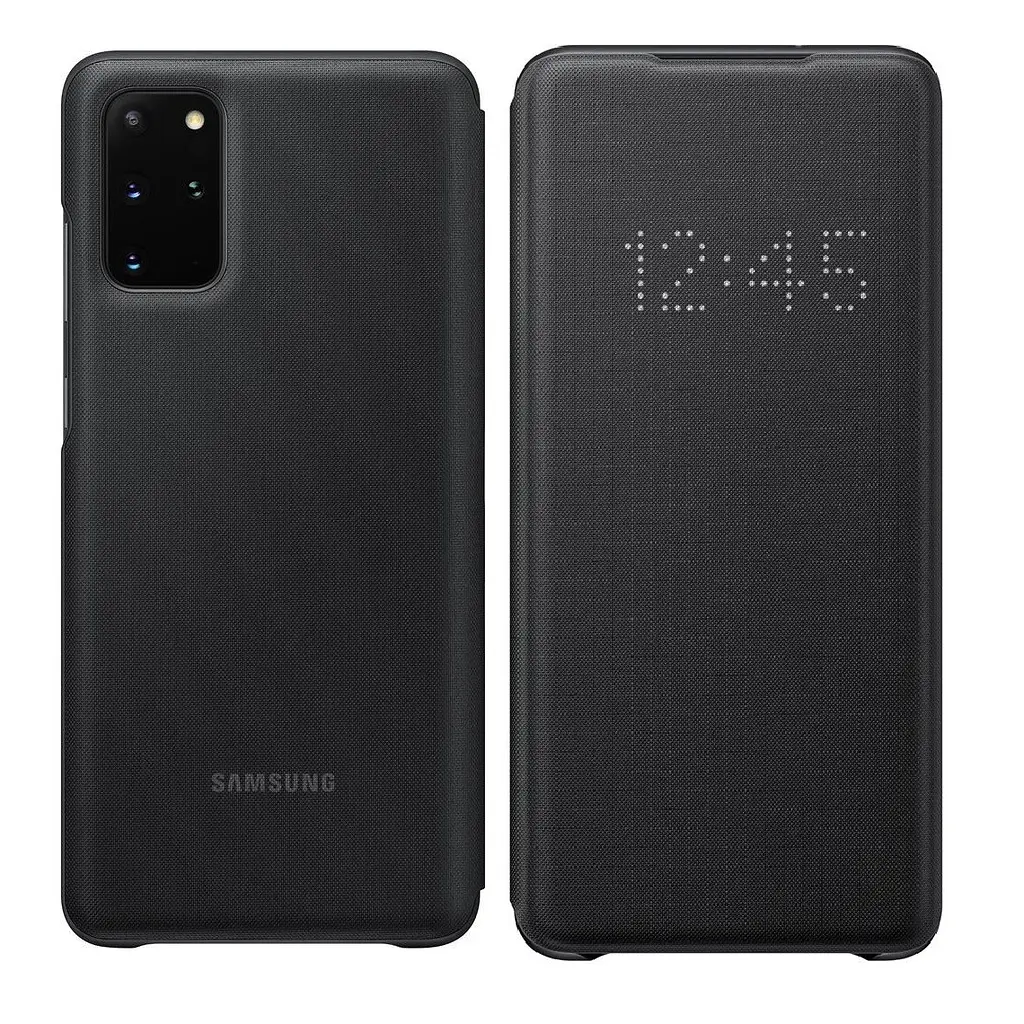 Чохол-книжка Official LED View Wallet Cover EF-NG985PBEGRU для Samsung Galaxy S20 Plus (6.7") Чорний - фото 9