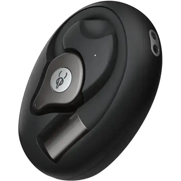 Спортивні Bluetooth навушники Sabbat Q12 Ink Black відкритого типу чорні - фото 7