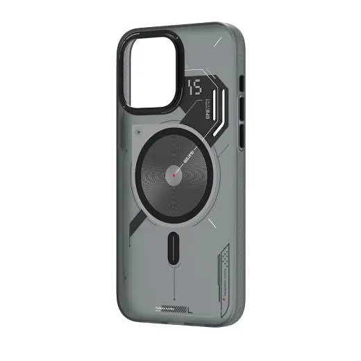 Напівпрозорий матовий чохол Aulumu A15 Semi-Translucent Frosted Case для iPhone 15 Pro Max - фото 5