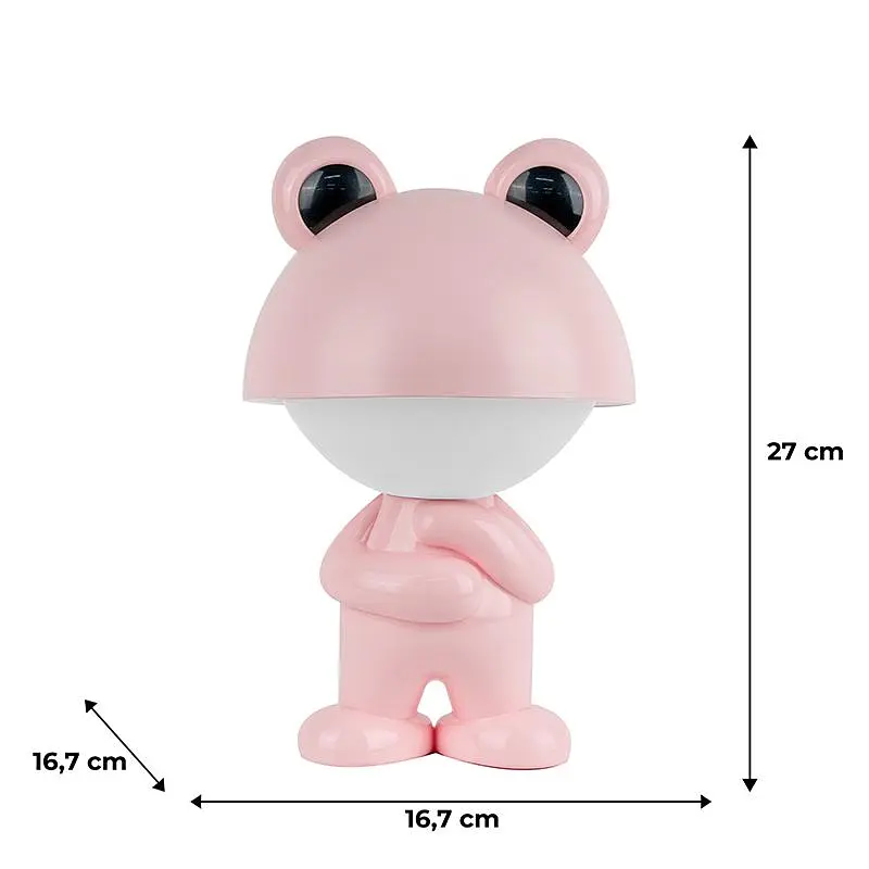 Світильник-нічник Kite LED з акумулятором Dreamy Froggy рожевий (K25-315-3-2) - фото 5
