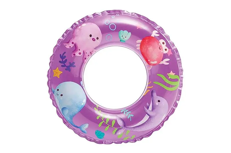 Надувне дитяче коло для плавання Intex Wet Set Collection 59242 діаметр 61см - фото 4