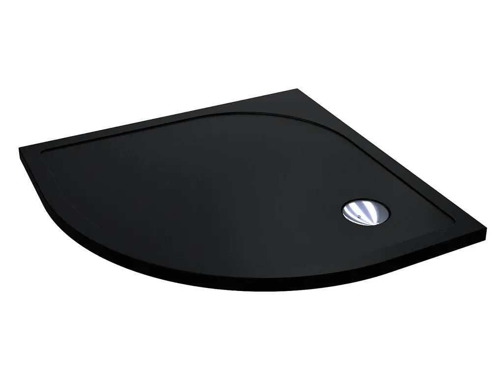 Душевой поддон Miraggio Madrid 800 mirastone black 0000953 Черный матовый - фото 4