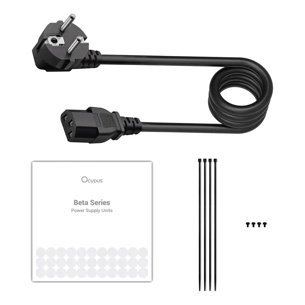 Блок живлення OCYPUS 600W BETA P600 (BETA-P600-N1HDBK024X-EU) - фото 6