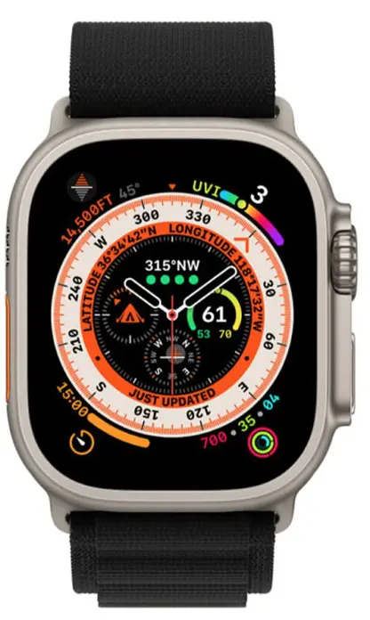 Ремінець Alpine Loop для Apple Watch 38/40/41mm Black [76057] - фото 2