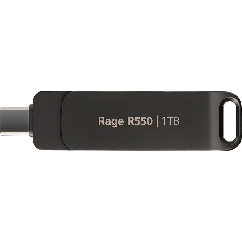 Флеш-накопитель Patriot USB 3.2 Gen 1 Rage R550 1TB Type-A+C - фото 3