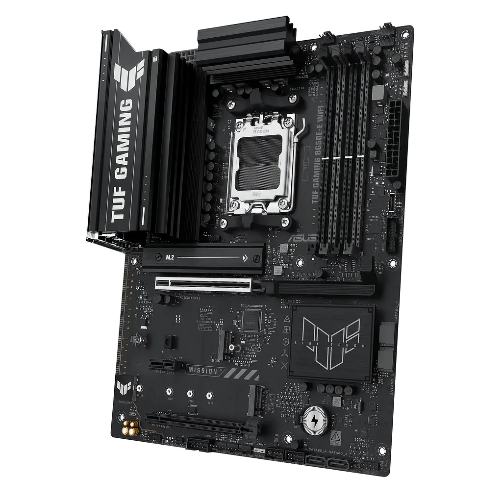 Материнcька плата TUF GAMING B650E-E WIFI sAM5 B650 4xDDR5 M.2 HDMI DP Wi-Fi BT ATX Asus teh0019084 - фото 6