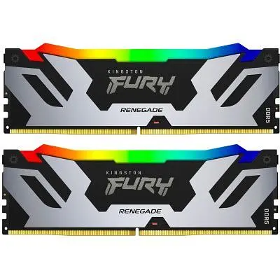 Модуль пам'яті для комп'ютера DDR5 96GB (2x48GB) 6400 MHz Renegade RGB XMP Kingston Fury (ex.HyperX) (KF564C32RSAK2-96) - фото 11