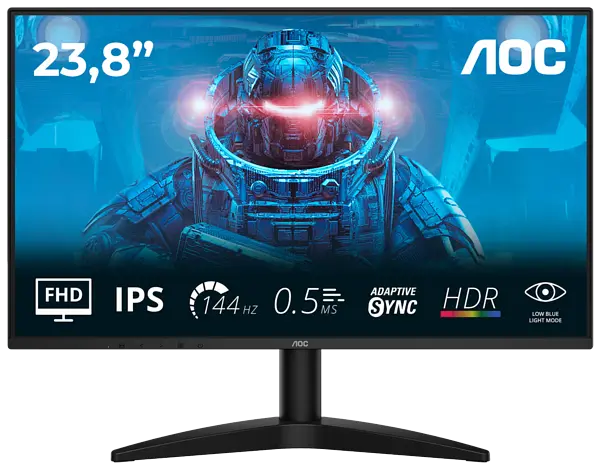 Монiтор 23.8" AOC 24B36X Black - фото 12