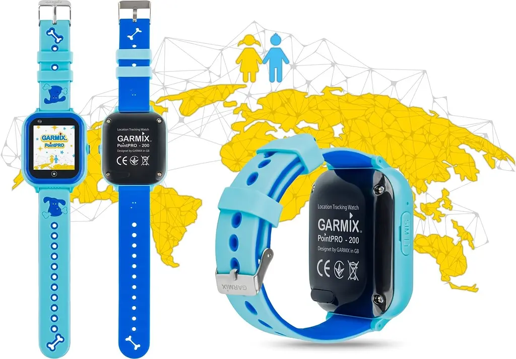 Детские смарт-часы Garmix PointPRO-200 4G/GPS/WiFi Blue - фото 3