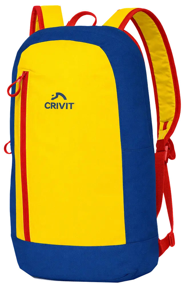 Рюкзак невеликий міський 10L Crivit Mini синій з жовтим - фото 3