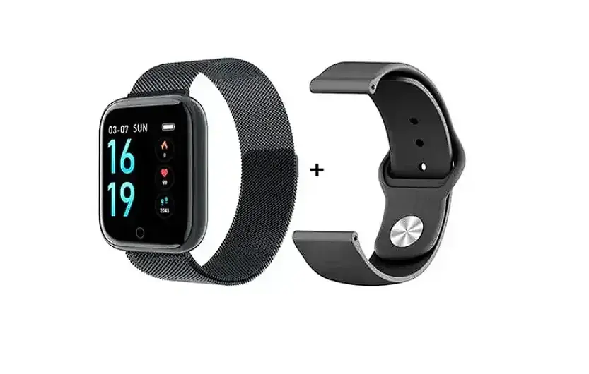 Смарт-годинник Smart Watch T80 black - фото 2
