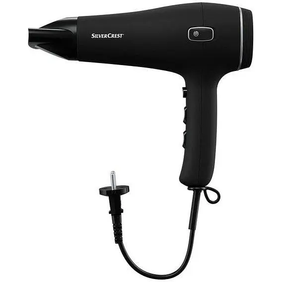 Фен Silver Crest SHTK 2000 A1 black - фото 3