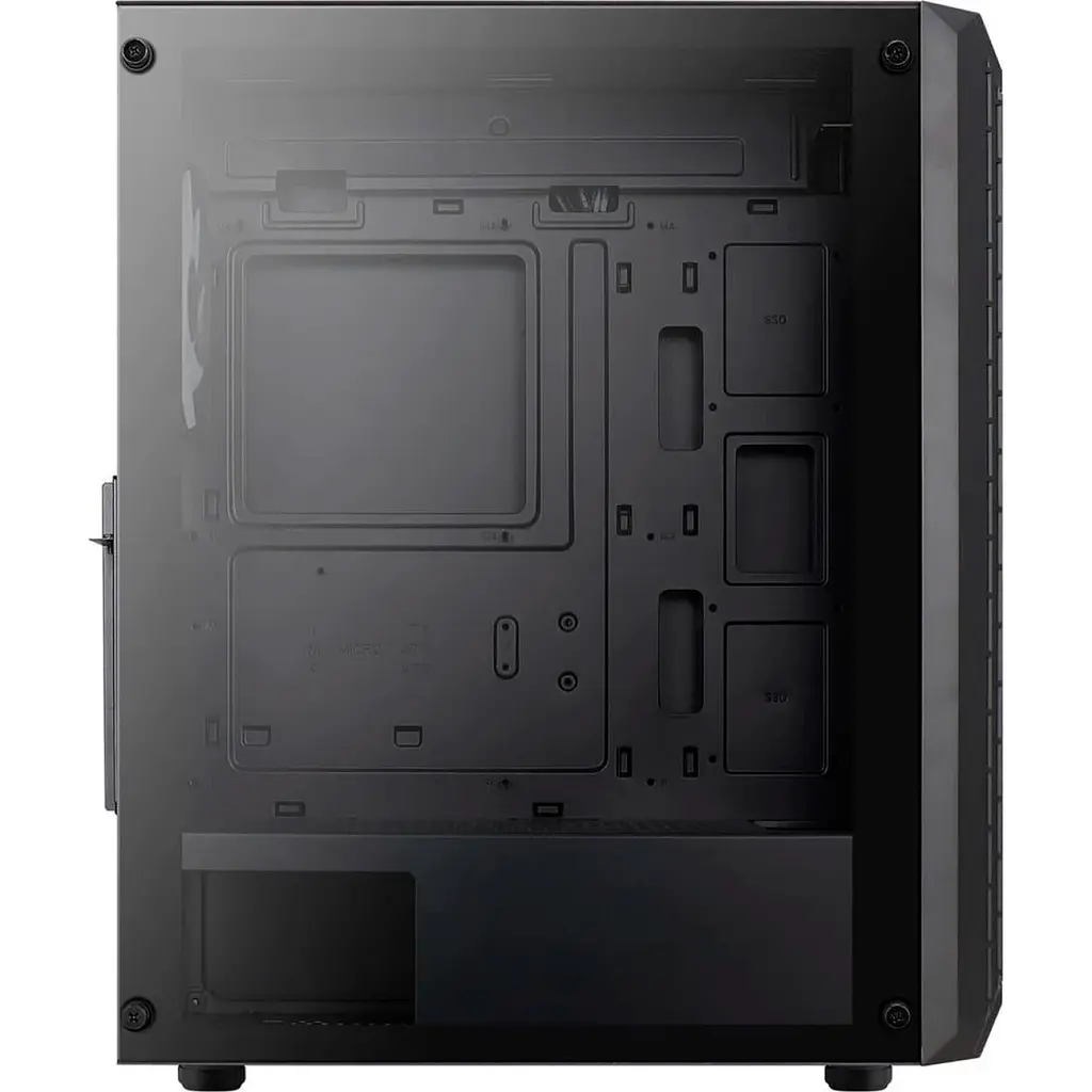 Корпус Aerocool Beam Black Beam-G-BK-v2 [101559] - фото 6
