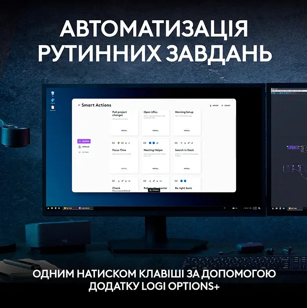 Клавиатура MX Keys S Wireless Ukr Graphite (L920-011593) Logitech teh0022928 - фото 7