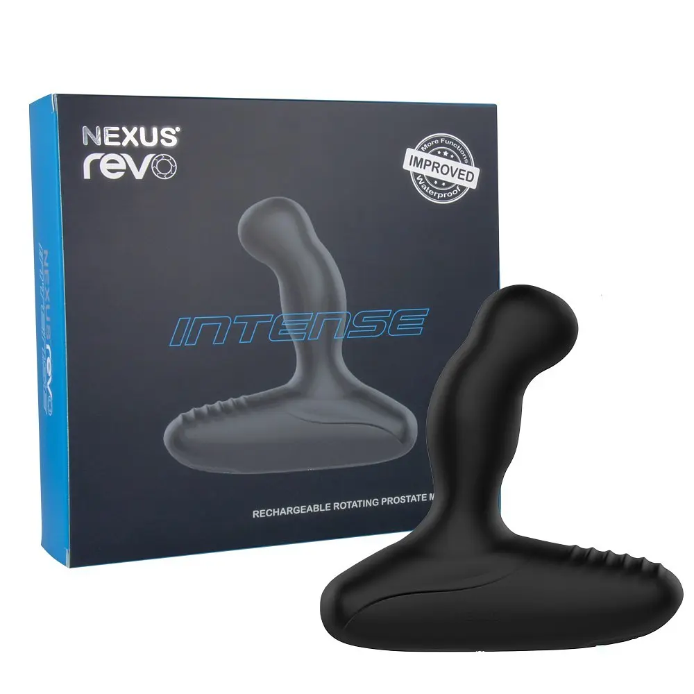 Стимулятор простати Nexus Revo Intense, 10 см чорний - фото 3