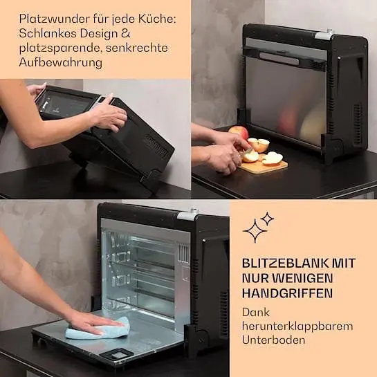 Электрическая печь Klarstein Vita-Crisp 1700 Вт 10 л (10040223) - фото 4