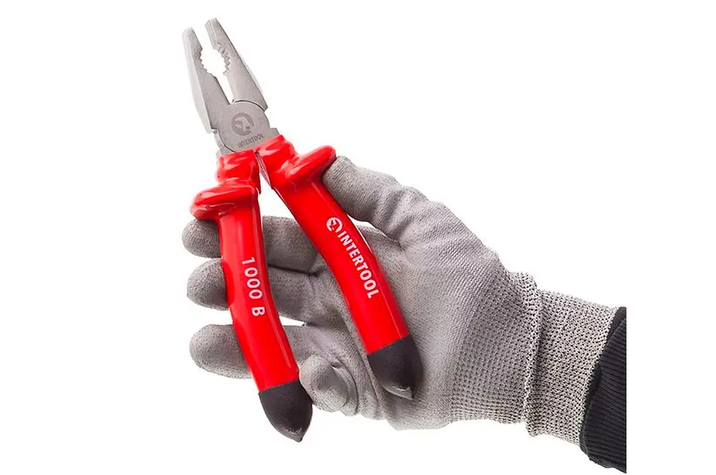 Плоскогубці Intertool 200 мм 1000В NT-0314 - фото 5