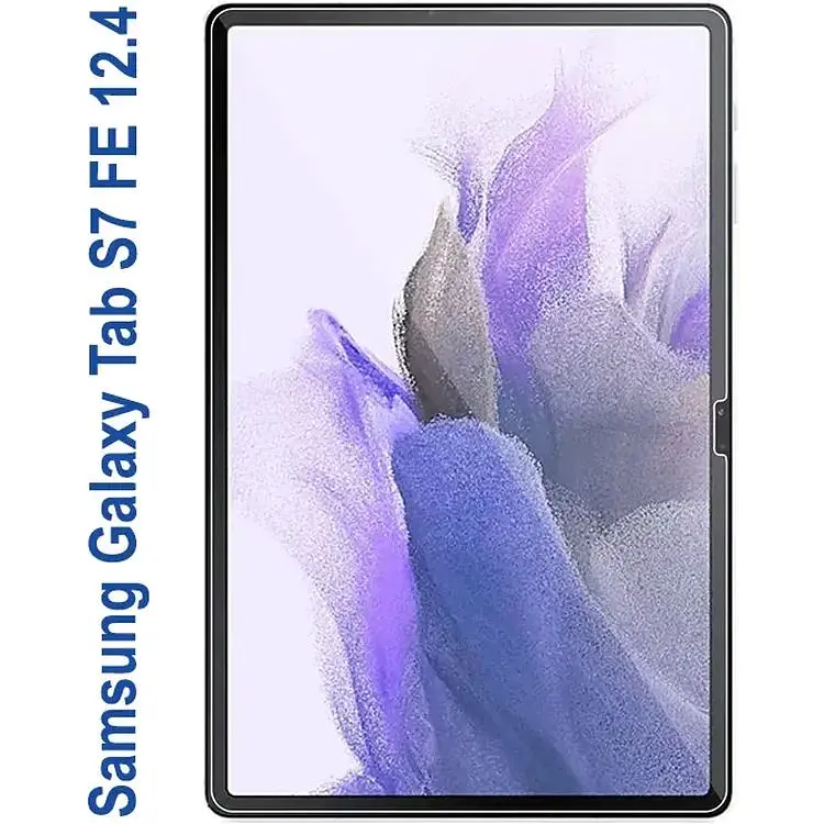 Защитное стекло BeCover для Samsung Galaxy Tab S7 FE 12.4 SM-T730/SM-T735/S8 Plus 5G SM-X800/SM-X806/S9 FE Plus SM-X610/SM-X616B (706652) - фото 2