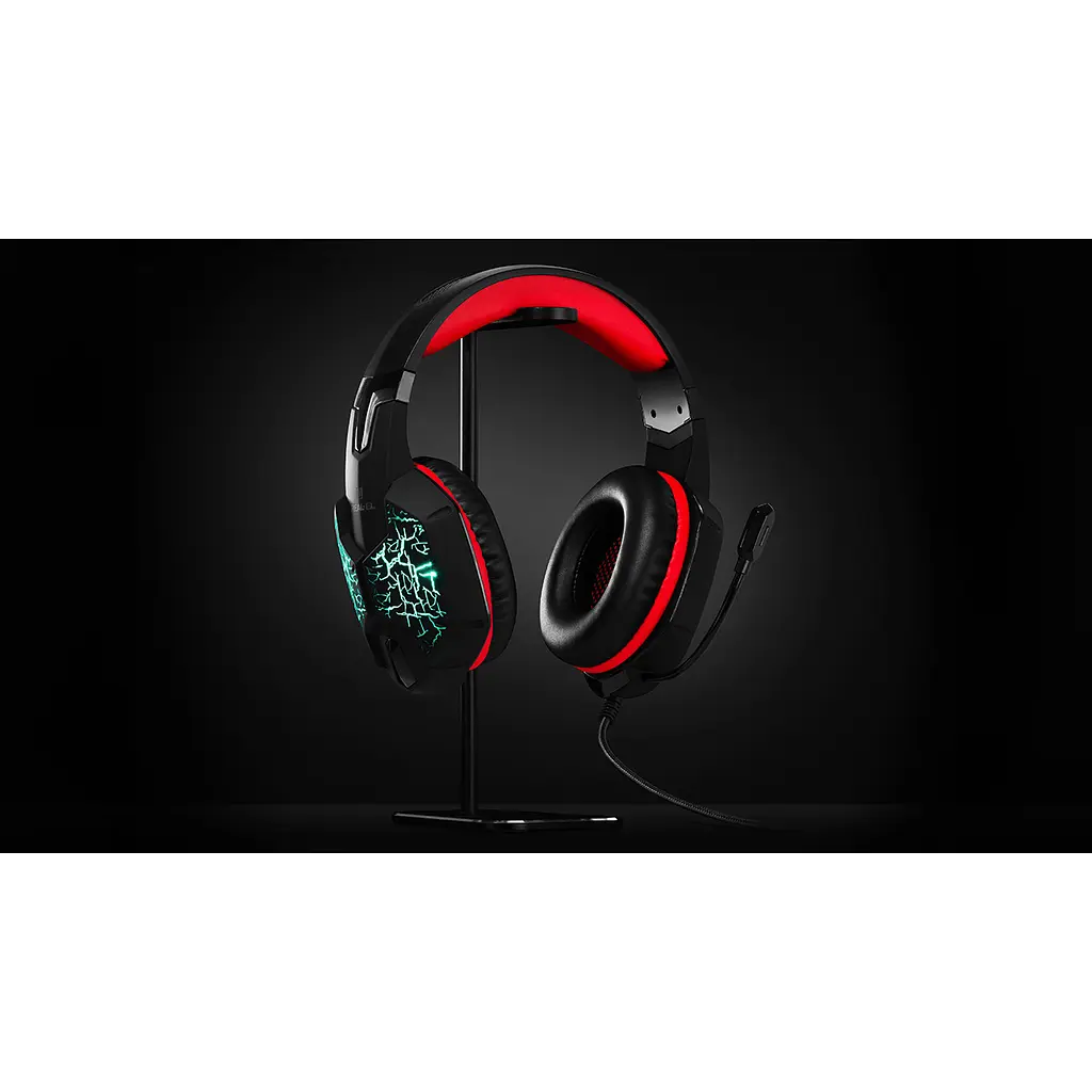 Ігрові навушники REAL-EL GDX-7750 Black/Red (EL124100048) [112564] - фото 13