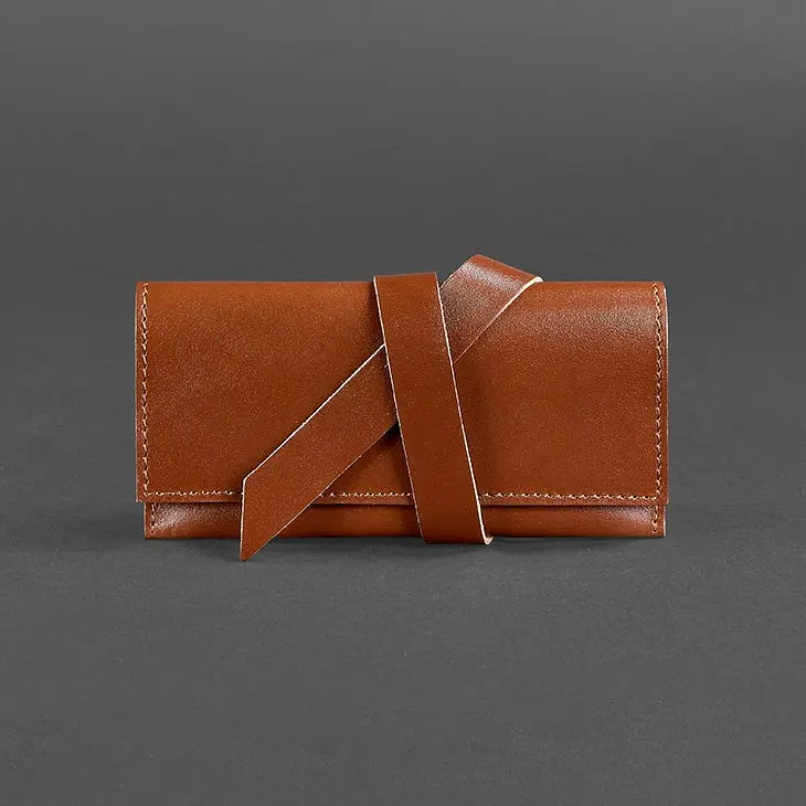 Кожаный кисет для табака 1.0 Krast светло-коричневый - фото 6