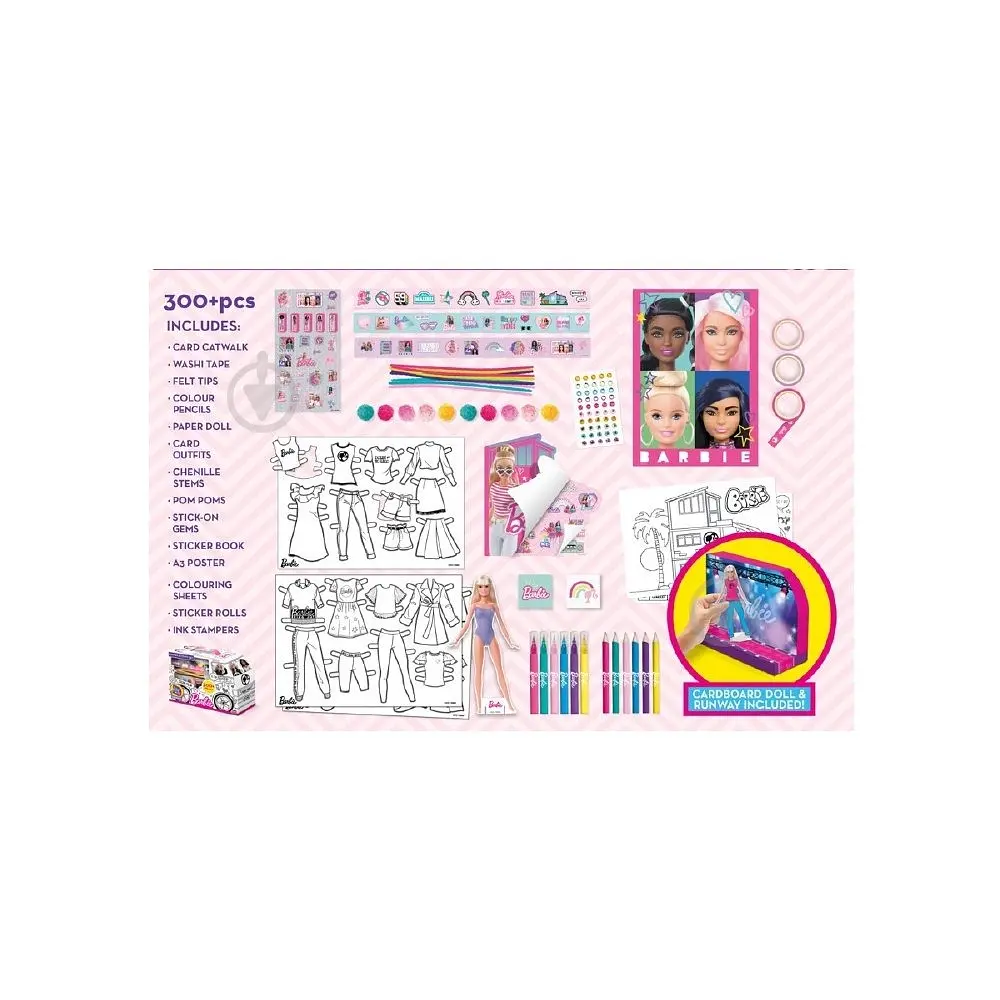 Набір для творчості Bladez Toyz тм Barbie, 300 деталей (BTBA-C08) - фото 2